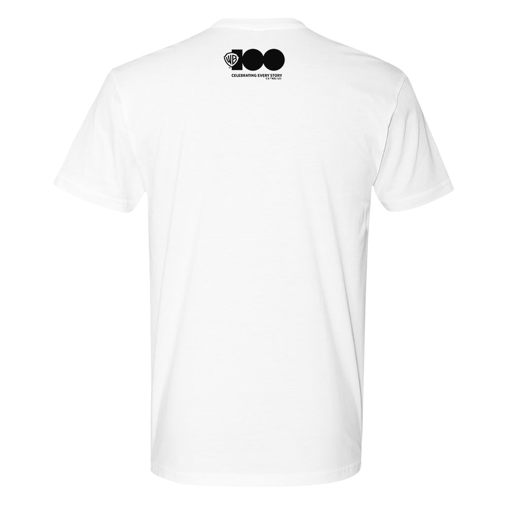 WB 100 Modern Blockbuster Era Shield Adult Short Sleeve T-Shirt