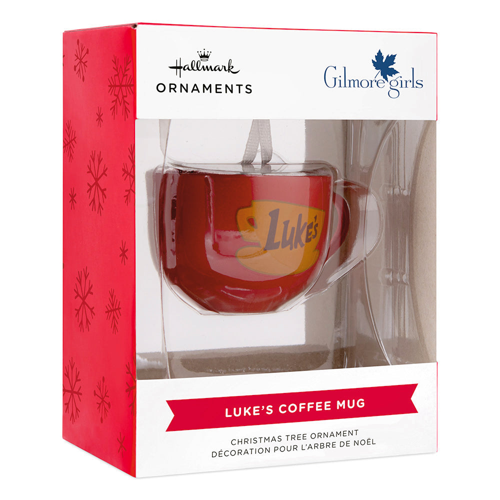 Gilmore Girls Luke's Diner Coffee Mug Ornament