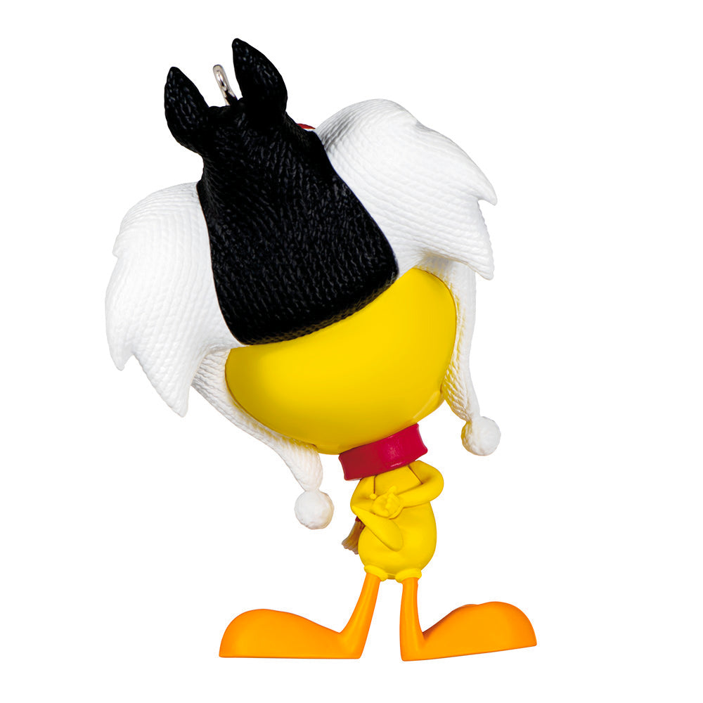 Looney Tunes Tweety Puddy Tat Hat Keepsake Ornament