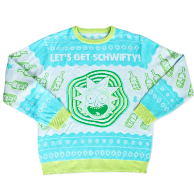 Rick and Morty Let's Get Schwifty Sweater