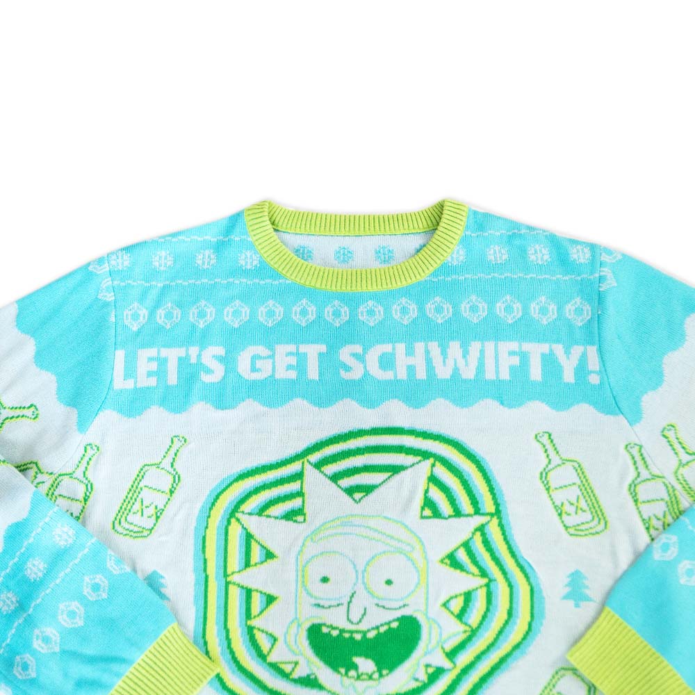 Rick and Morty Let's Get Schwifty Sweater