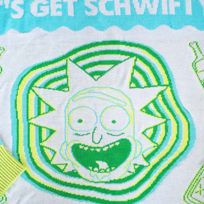 Rick and Morty Let's Get Schwifty Sweater