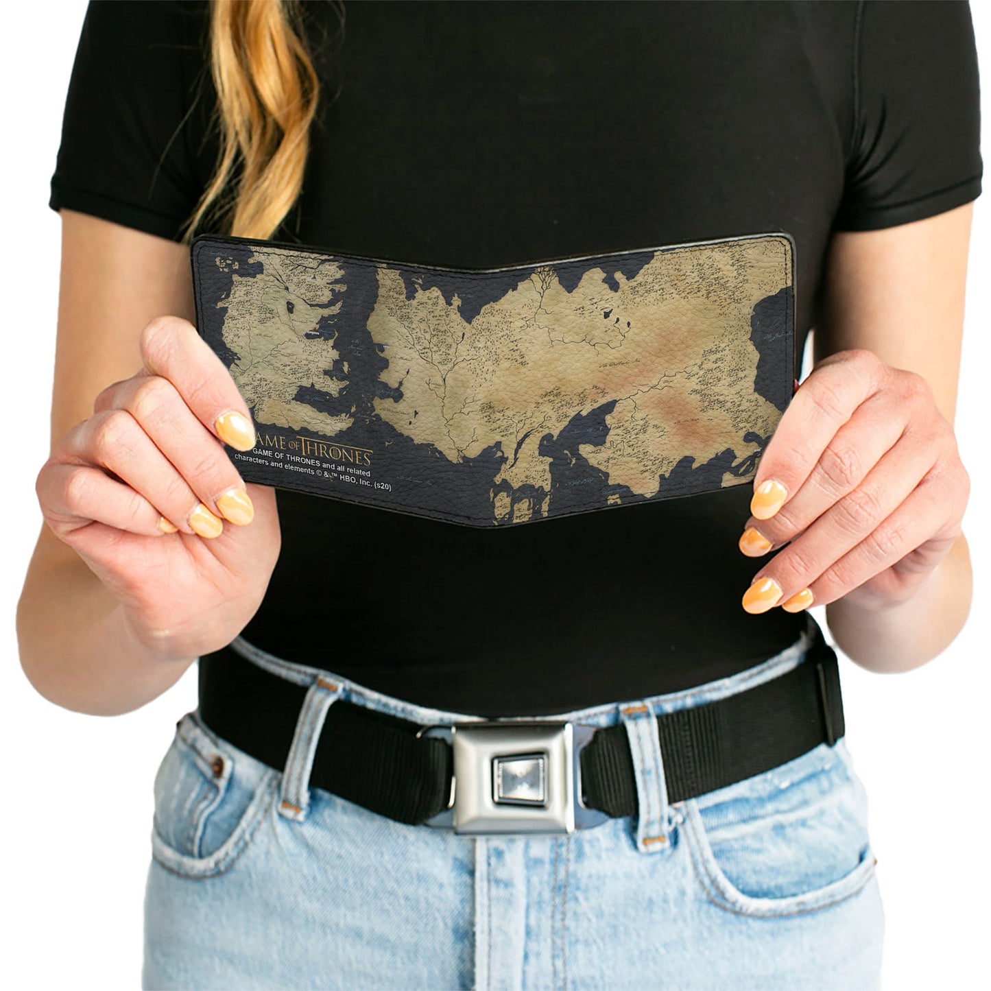 Game of Thrones Westeros and Essos Map Bi-Fold Wallet