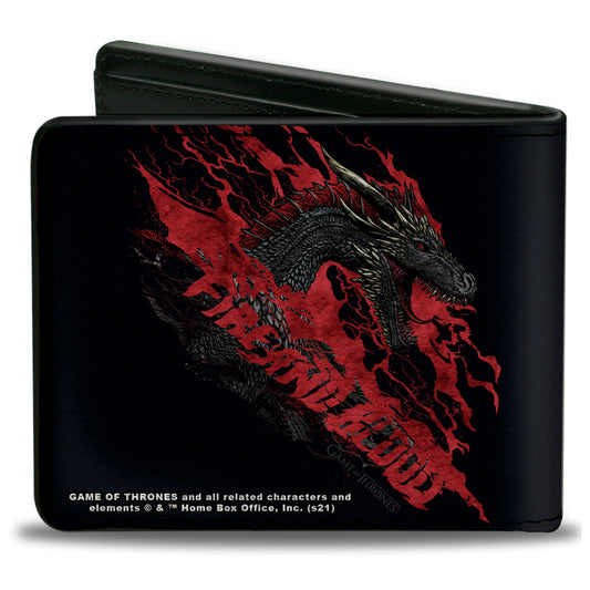 Interior of Targaryen wallet showing card slots and ID window