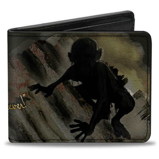 The Lord of the Rings Gollum Bi-Fold Wallet front view