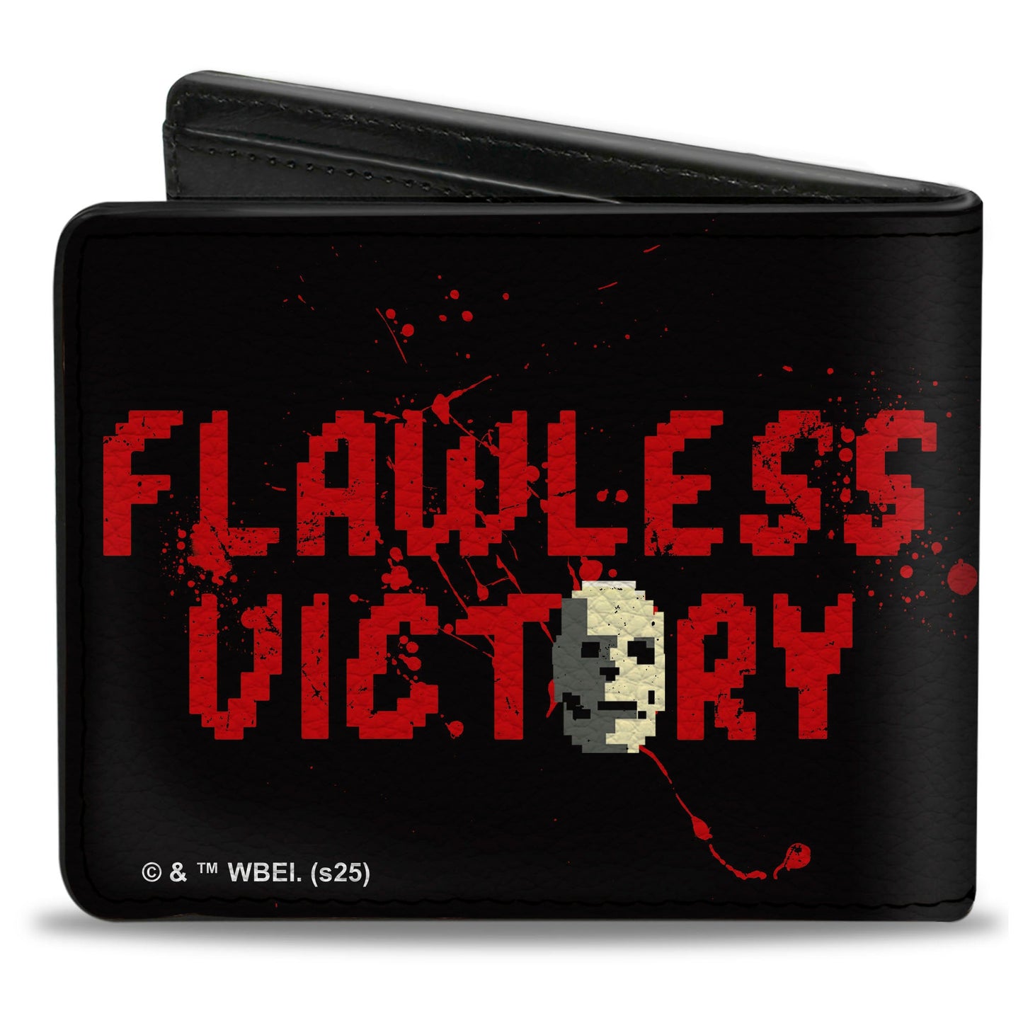Mortal Kombat Bi-Fold Wallet open view showing interior card slots