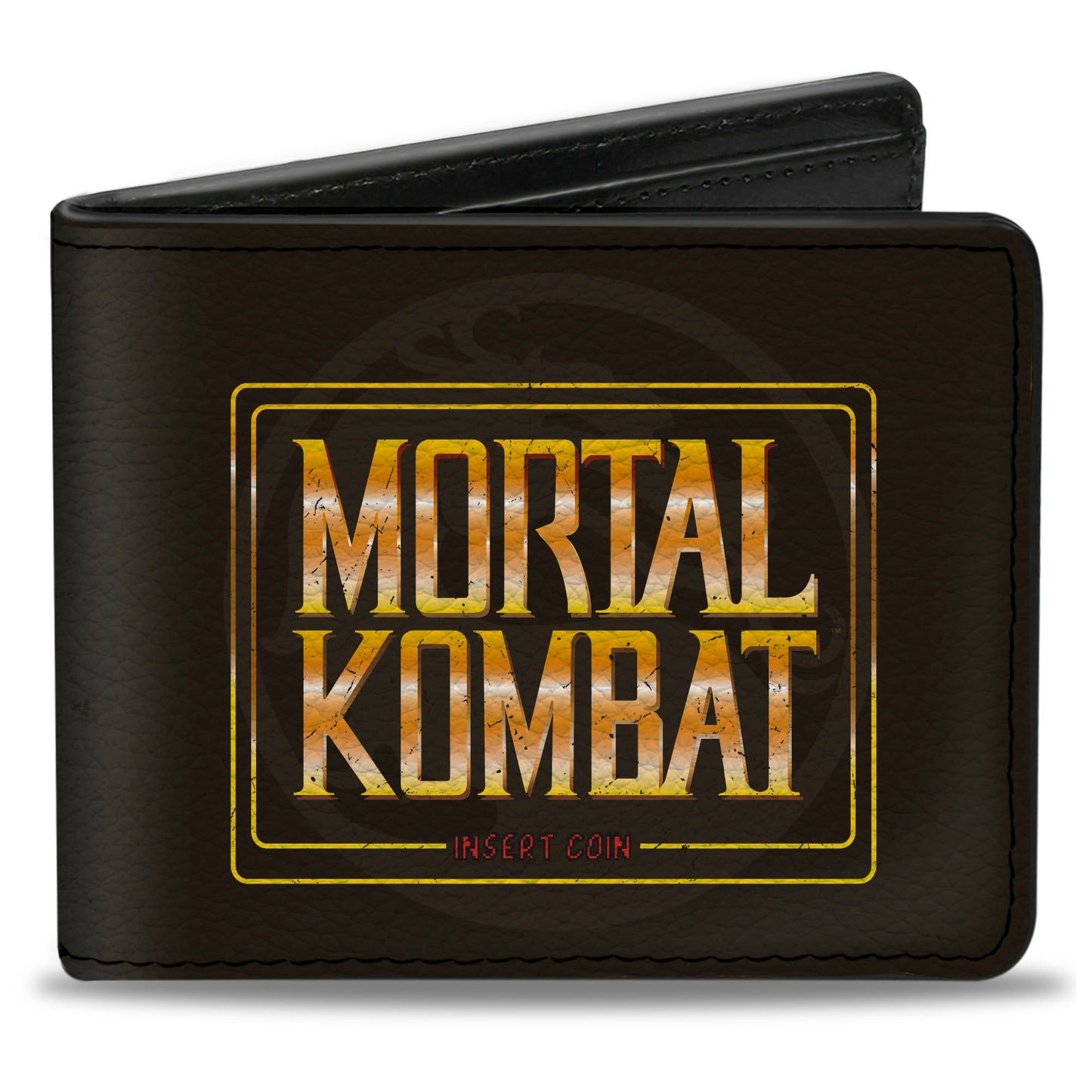 Mortal Kombat Bi-Fold Wallet featuring Start and Flawless Victory screens