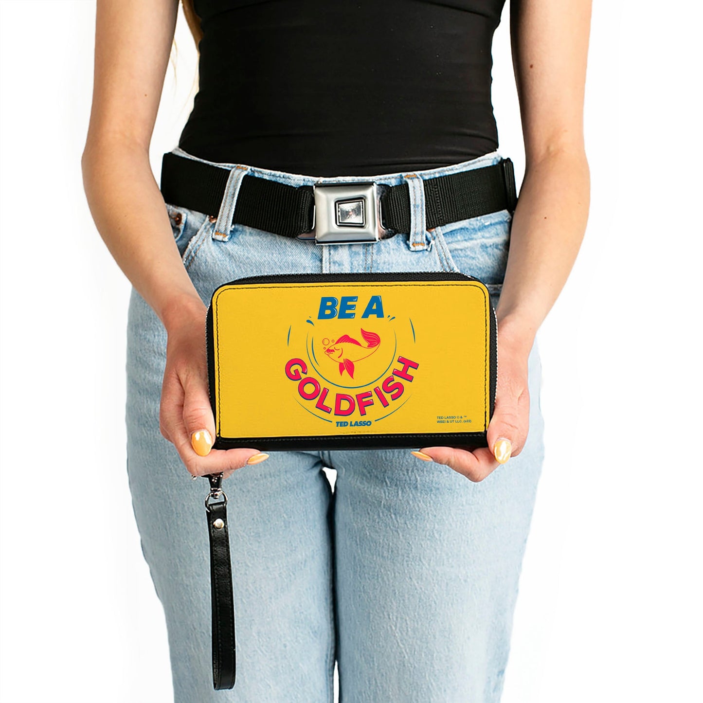 Interior view showing card slots of Ted Lasso wallet