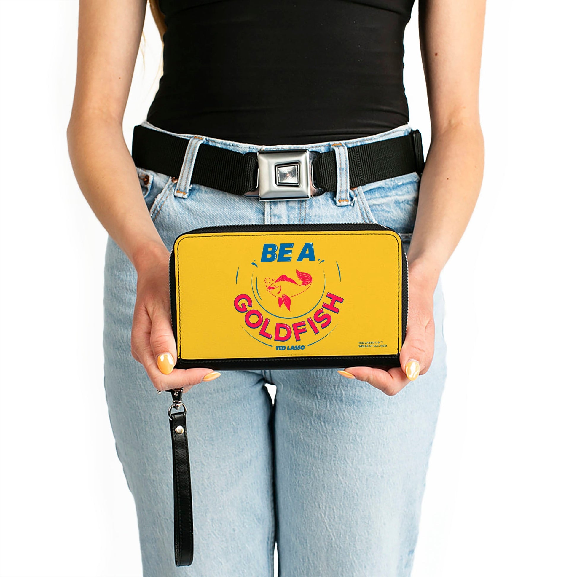 Interior view showing card slots of Ted Lasso wallet