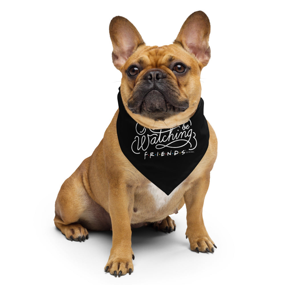 Friends I'd Rather Be Watching Pet Bandana
