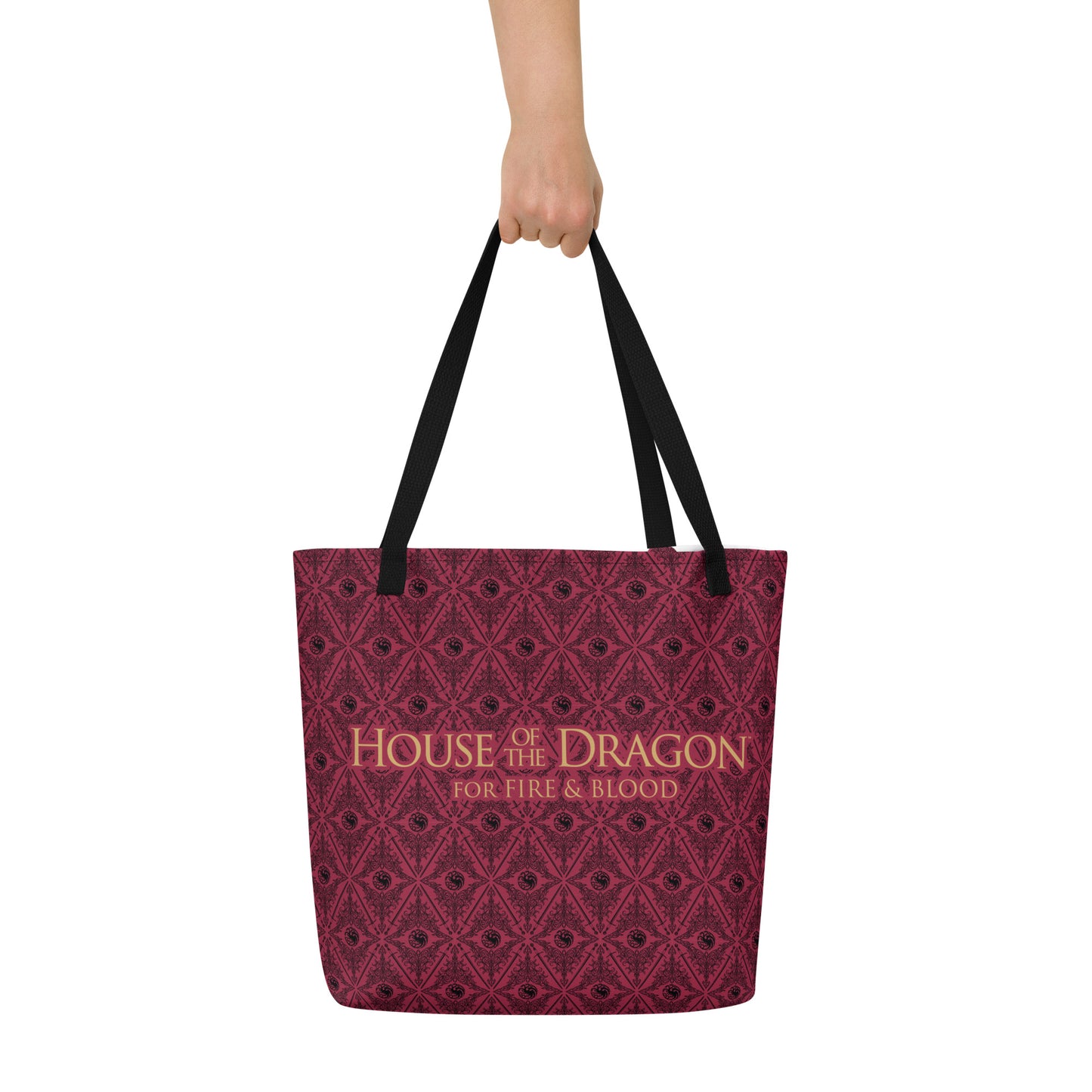 House of the Dragon Tote Bag For Fire & Blood