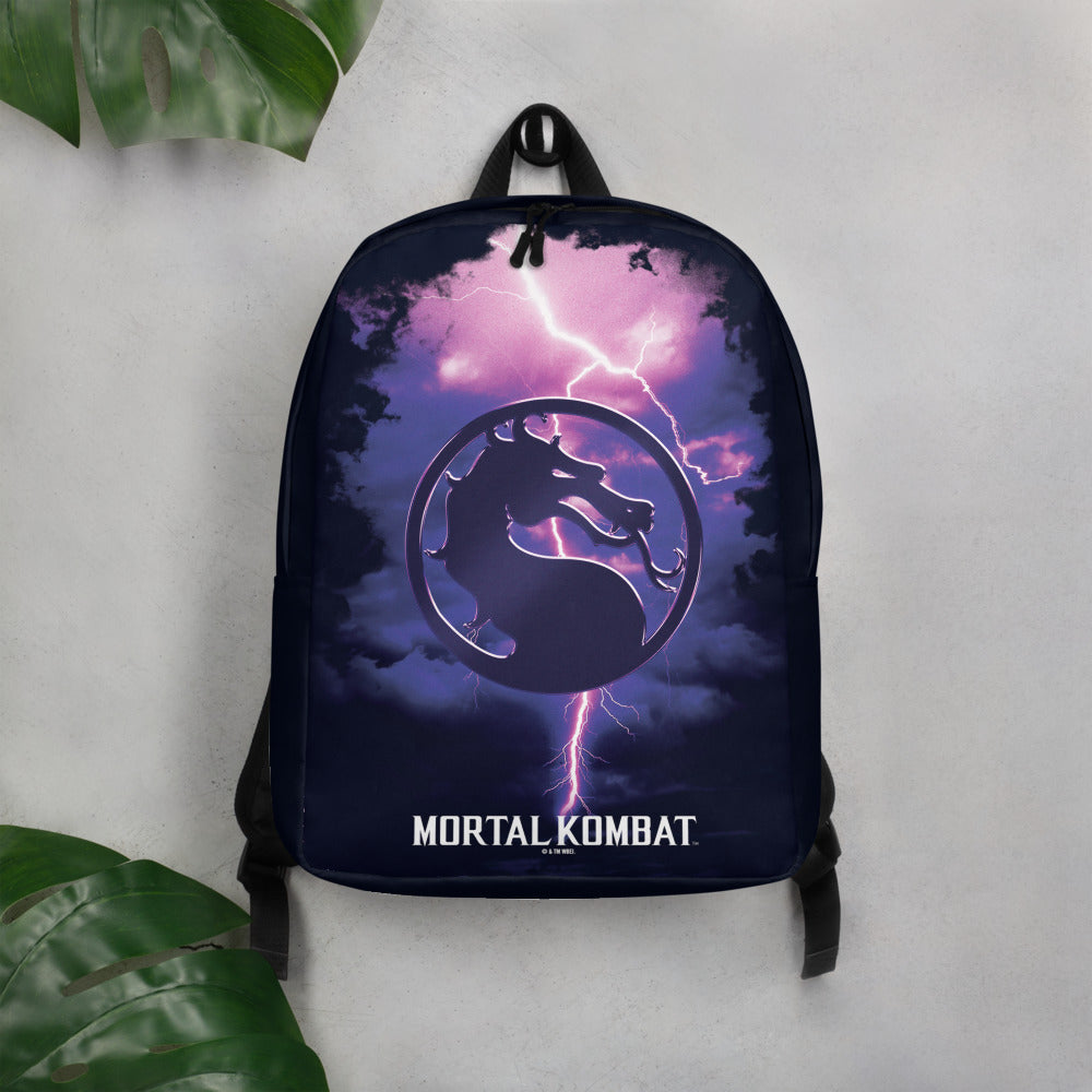 Mortal Kombat Storm Clouds Minimalist Backpack