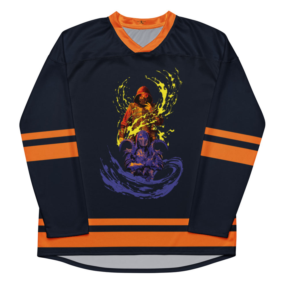 Mortal Kombat 2 Scorpion & Sub-Zero Hockey Jersey