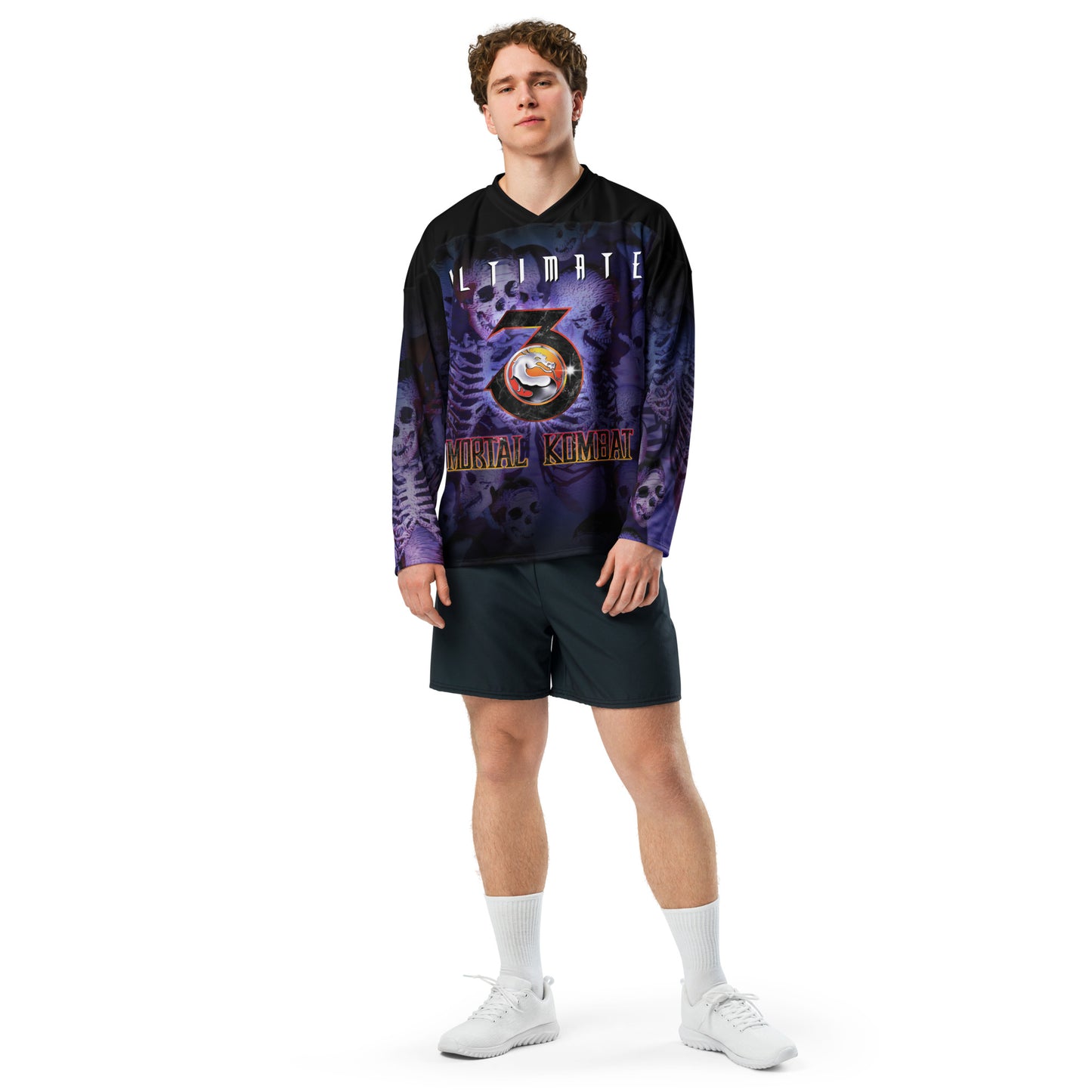 Mortal Kombat Klassic Ultimate MK3 Personalized Hockey Jersey