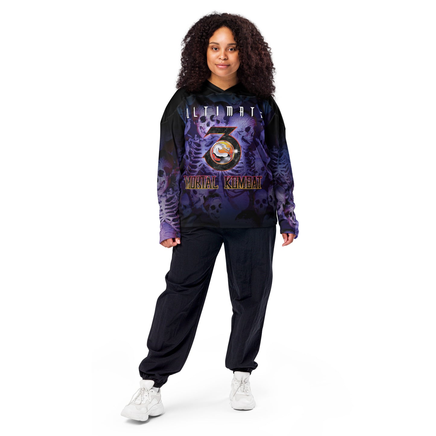 Mortal Kombat Klassic Ultimate MK3 Personalized Hockey Jersey