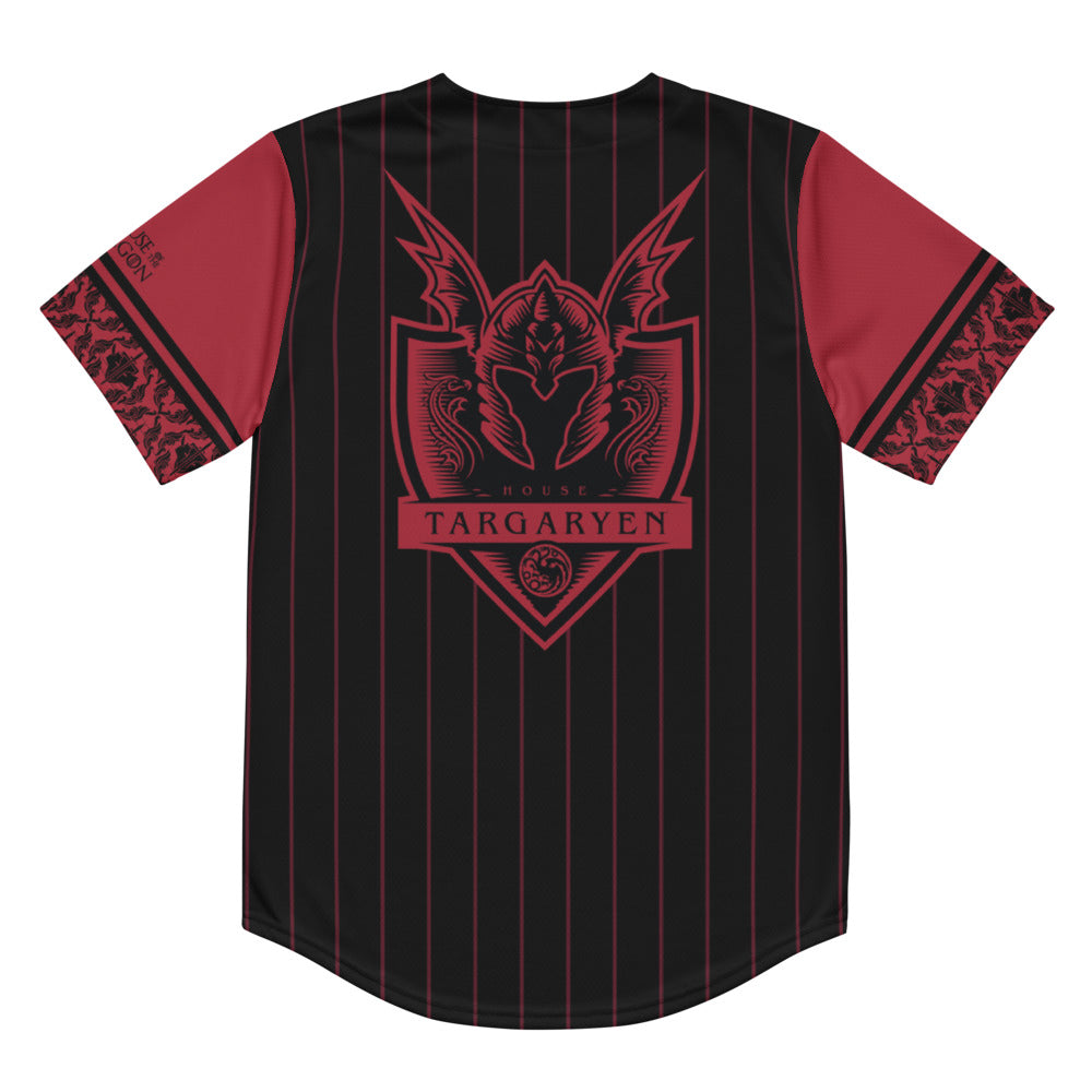 House of Dragons House Targaryen Baseball Jersey