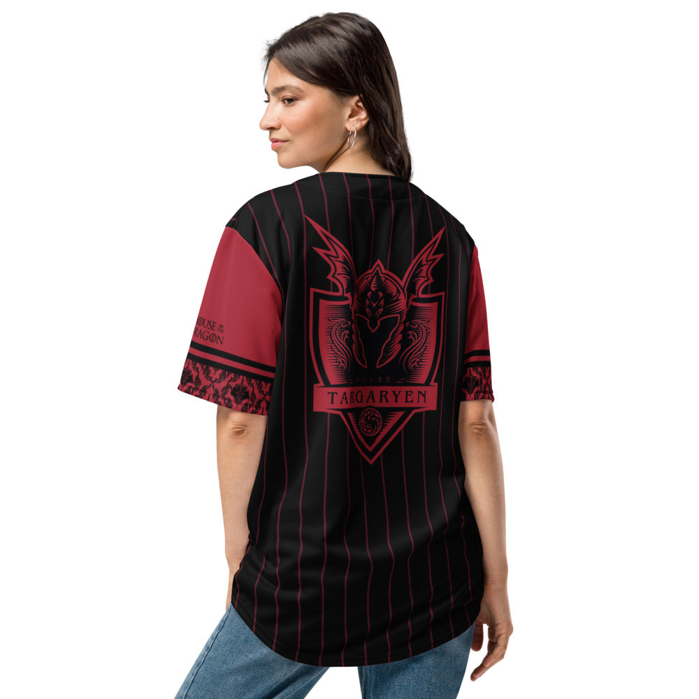 House of Dragons House Targaryen Baseball Jersey