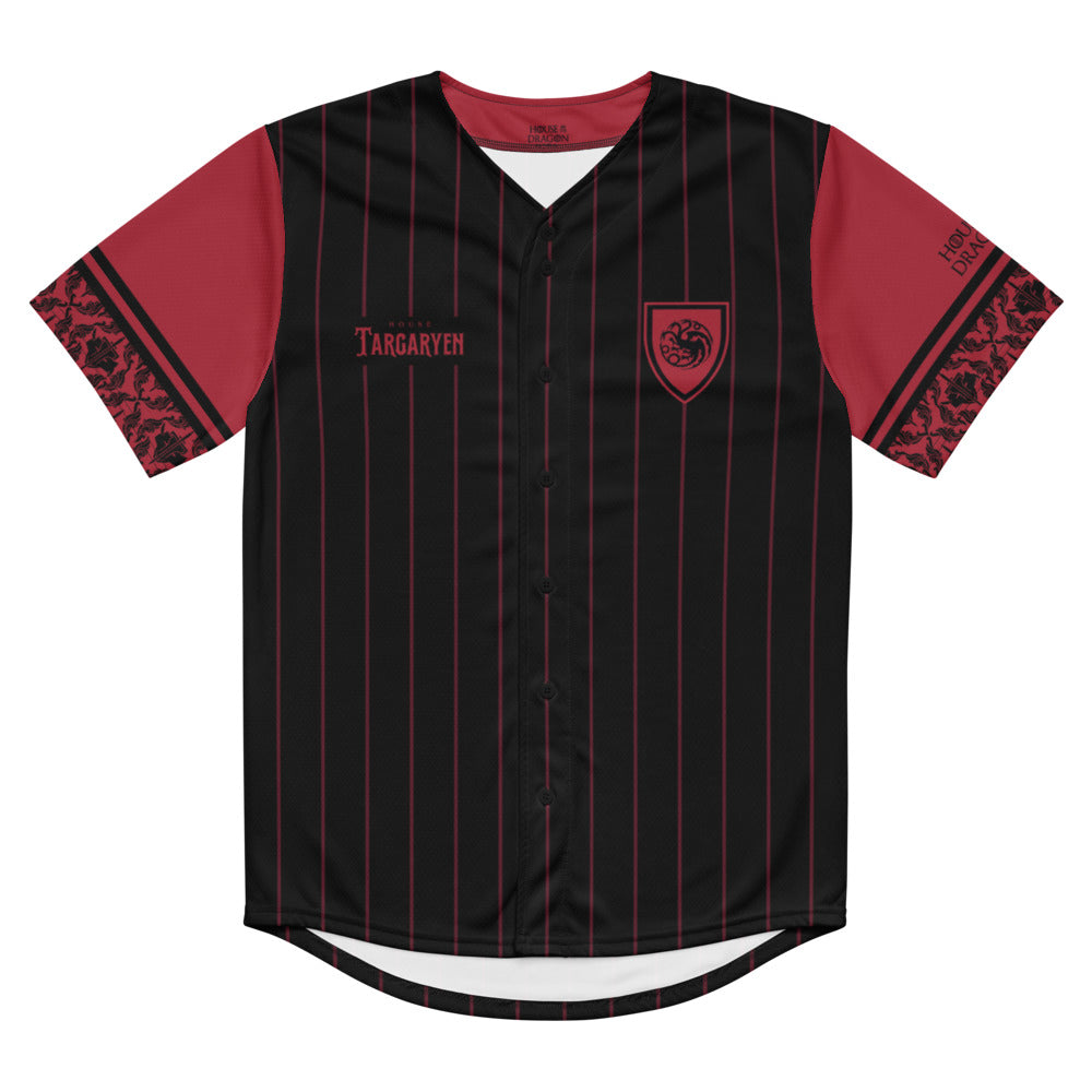 House of Dragons House Targaryen Baseball Jersey