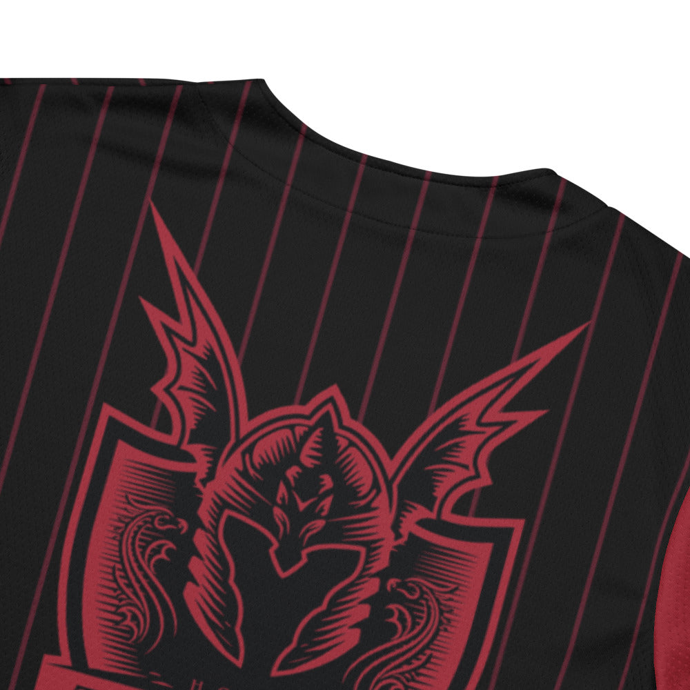 House of the Dragon House Targaryen Baseball Jersey M House of the Dragon House Targaryen Baseball Jersey M