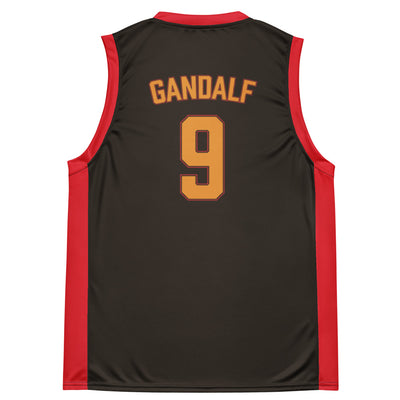 Lord Of The Rings You Shall Not Pass Basketball Jersey