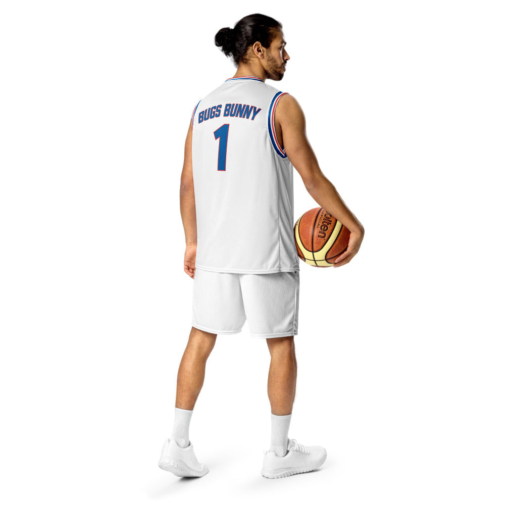 Space Jam Tune Squad Bugs Bunny Cosplay Basketball Jersey XS Space Jam Tune Squad Bugs Bunny Cosplay Basketball Jersey XS