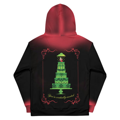 Beetlejuice Beetlejuice Wedding Cake Ombre Hoodie