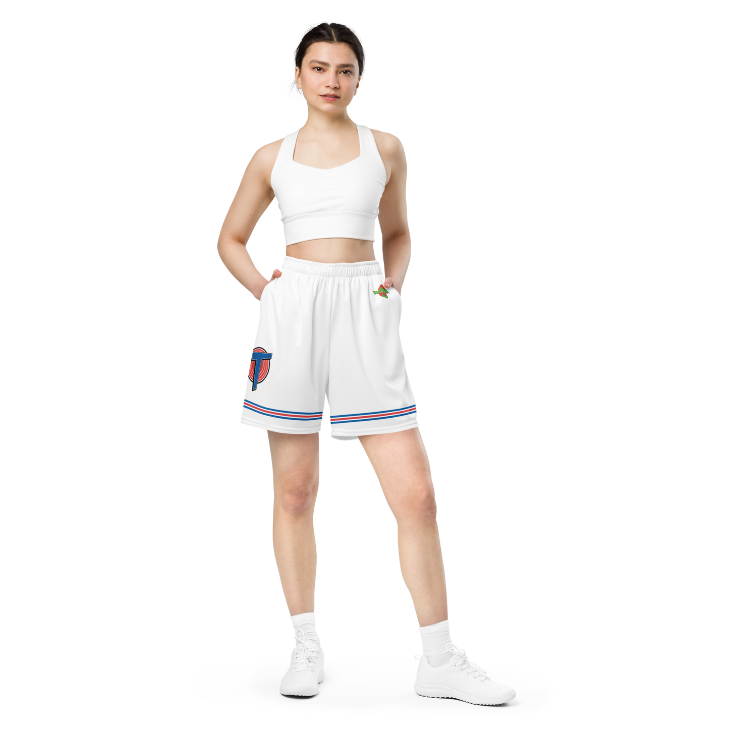 Space Jam Tune Squad Cosplay Mesh Shorts