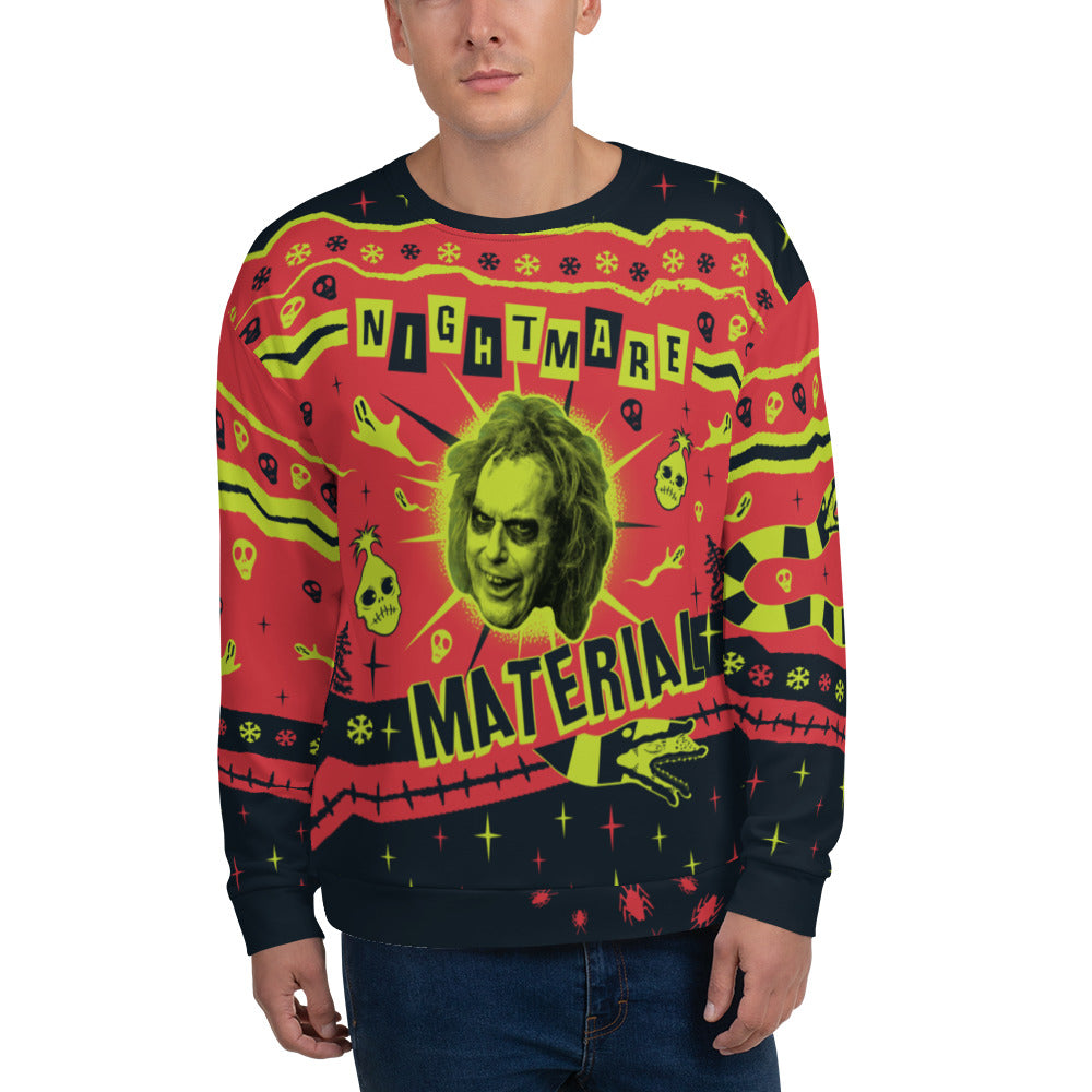 Beetlejuice Holiday Crewneck Sweatshirt