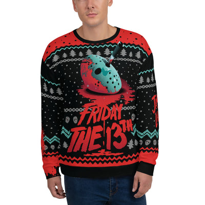 Friday the 13th Bloody Holiday Crewneck Sweatshirt