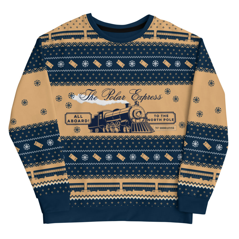 The Polar Express All Aboard Holiday Crewneck Sweatshirt