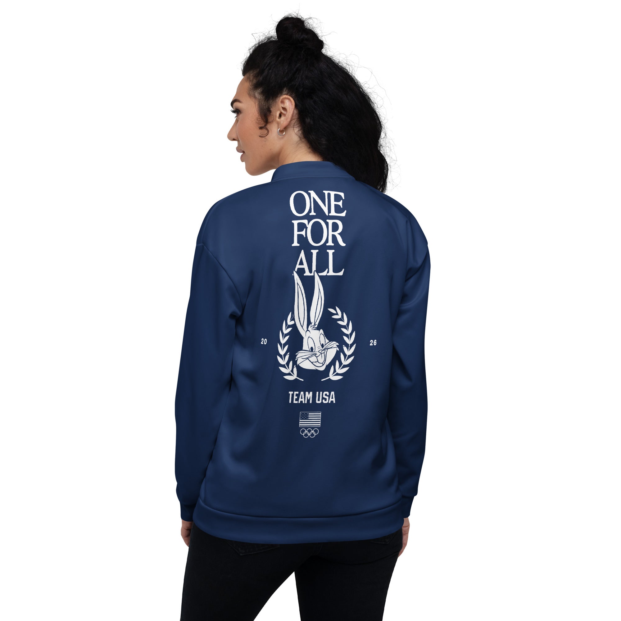 Looney Tunes x Team USA Bomber Jacket Bugs Bunny One for All – WB Shop