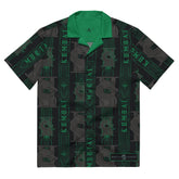 Mortal Kombat 2 Logo Button Shirt