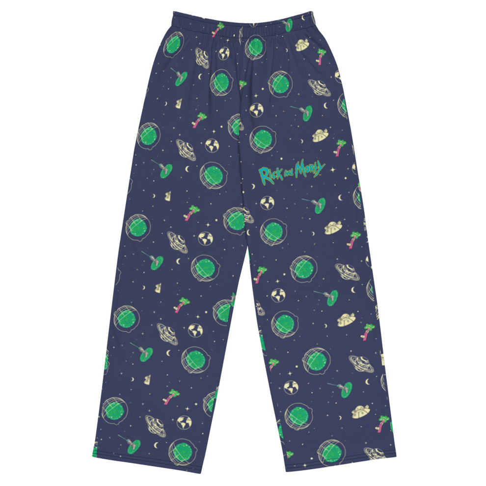 Rick & Morty Space Pattern Lounge Pants