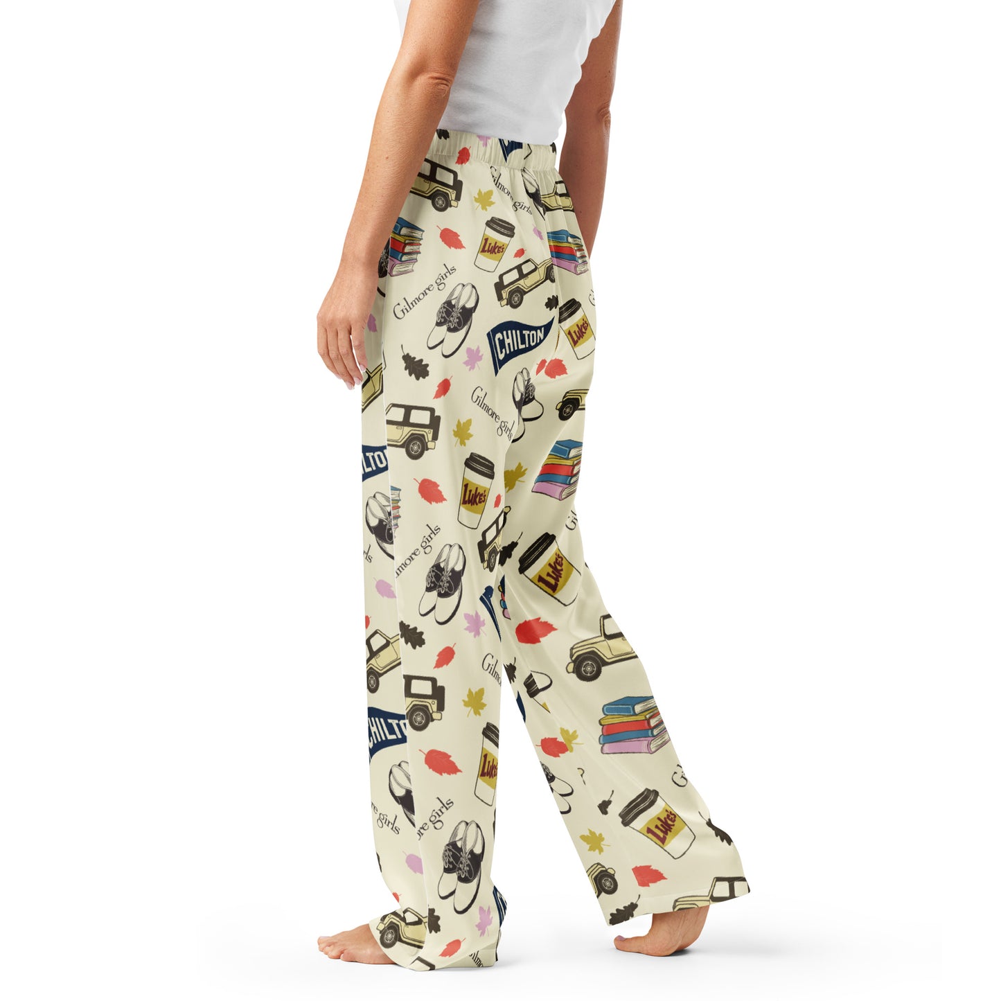 Gilmore Girls Women’s Co-ord Pajama Pants Icons