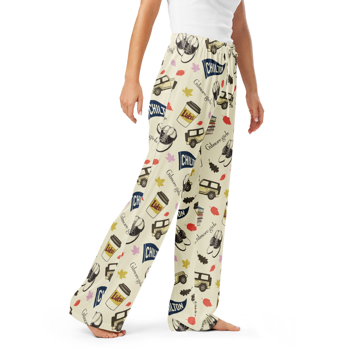 Gilmore Girls Women’s Co-ord Pajama Pants Icons