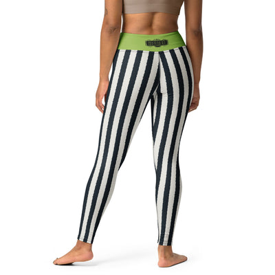 Beetlejuice Beetlejuice Striped Leggings