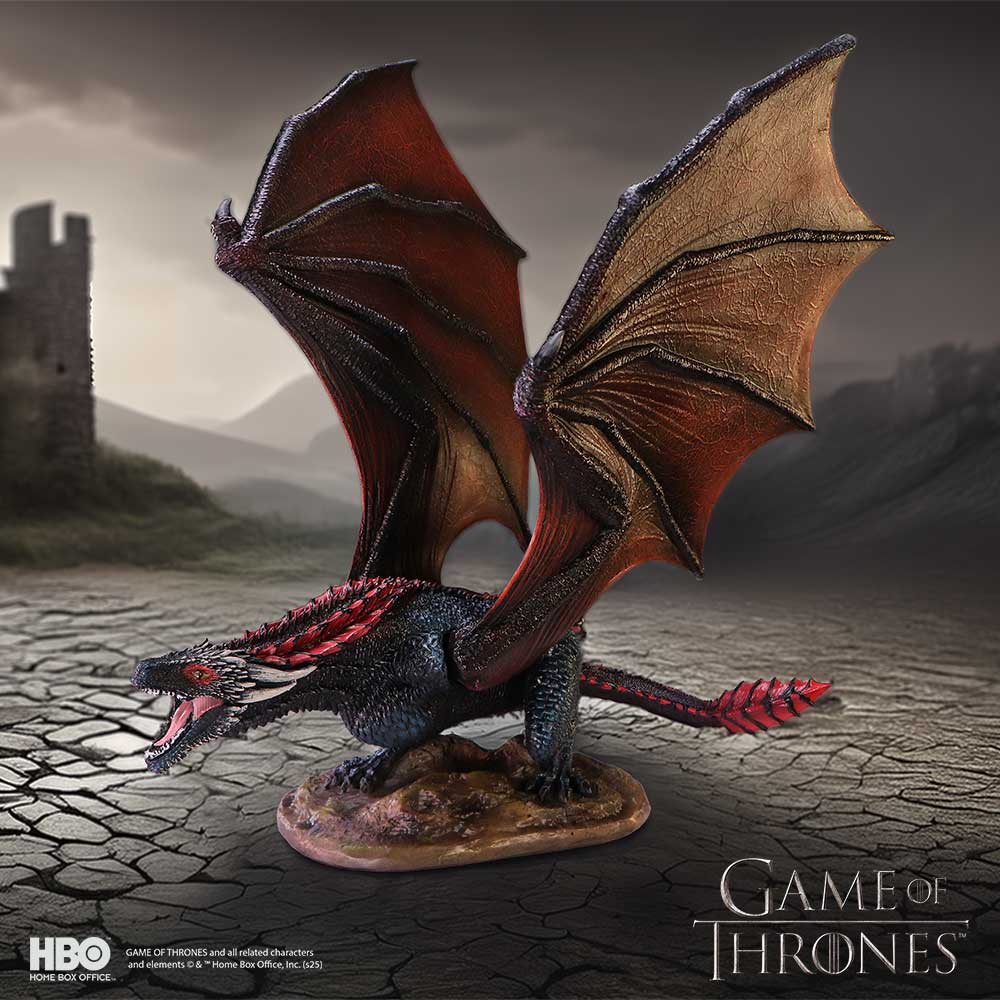 Game of Thrones Rhaegal Large Dragon Figurine-4