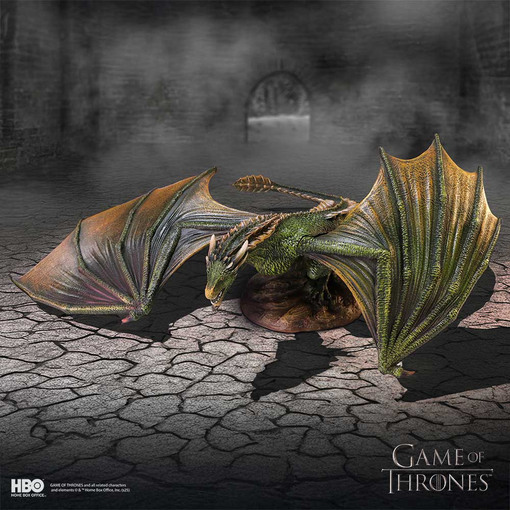 Game of Thrones Viserion Large Dragon Figurine-4