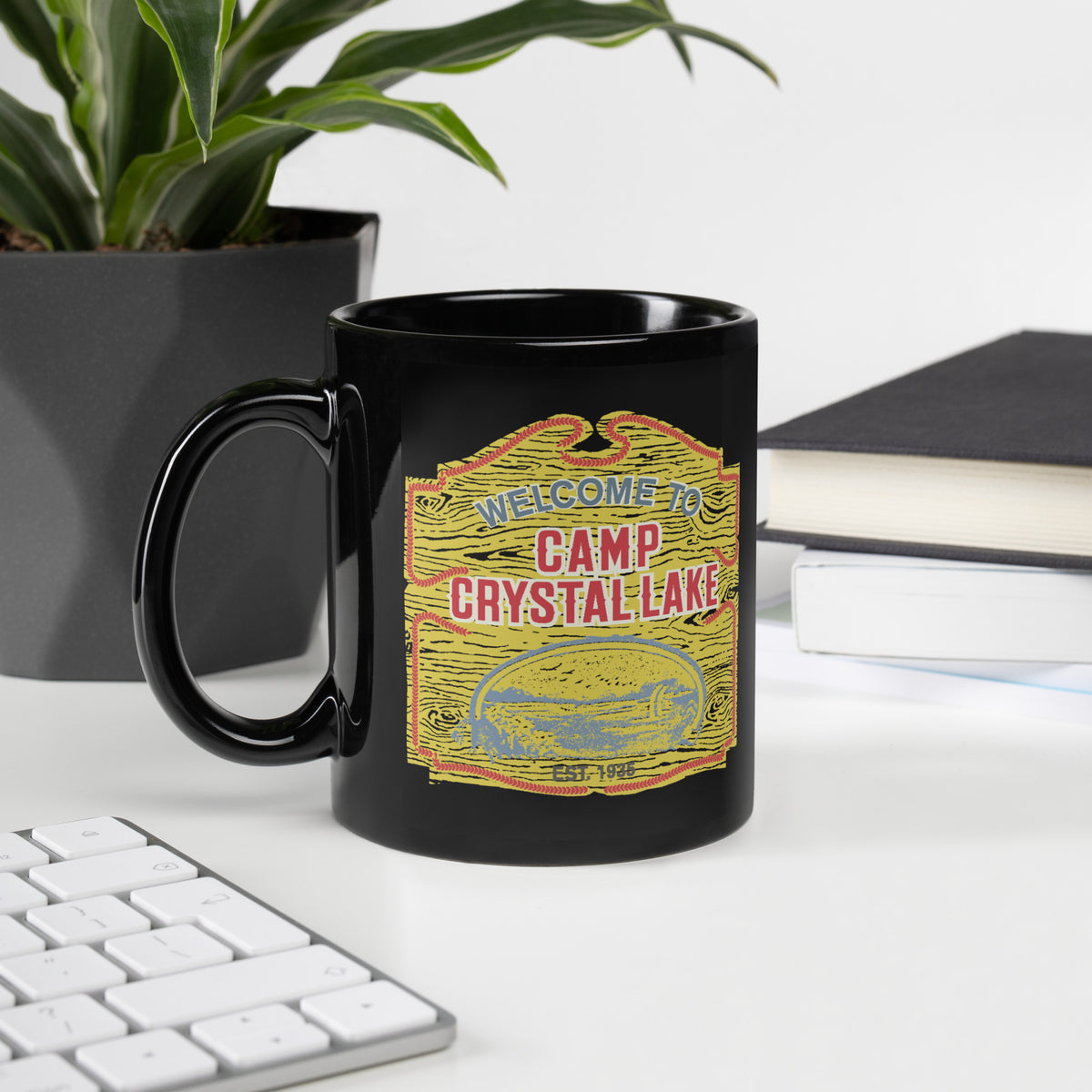 Friday the 13th Personalized Mug Welcome to Camp Crystal Lake