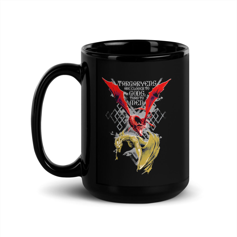 Exclusive House of the Dragon Targaryens are Closer to Gods Mug