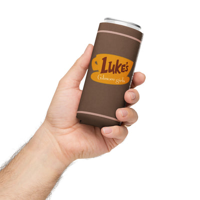 Gilmore Gitls Luke's Diner Logo Can Cooler