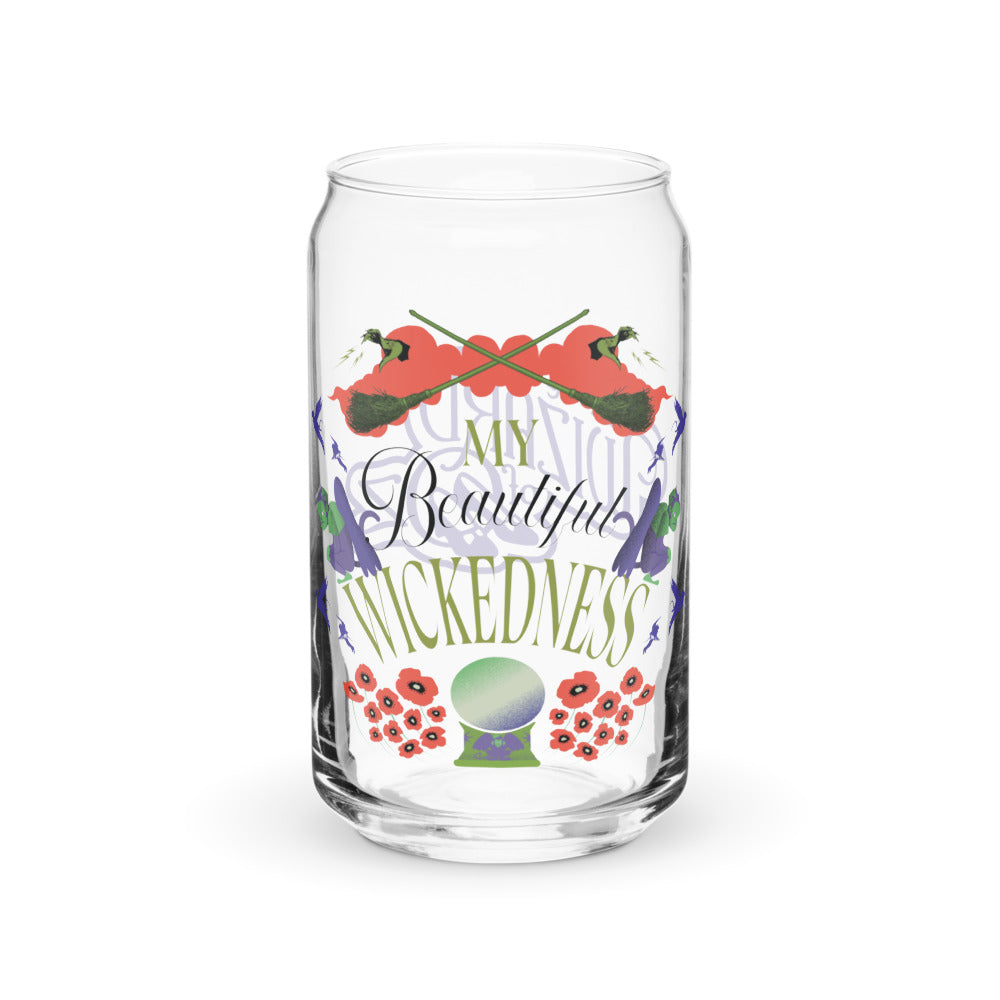 The Wizard of Oz My Beautiful Wickedness 16 oz. Can Shaped Glass