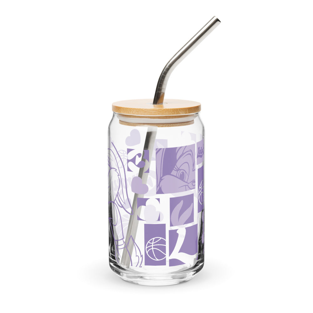Looney Tunes Lola Bunny Can-Shaped Glass