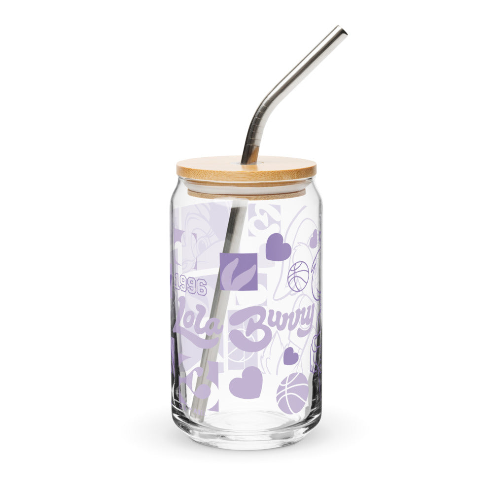 Looney Tunes Lola Bunny Can-Shaped Glass