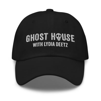 Beetlejuice Beetlejuice Ghost House Embroidered Dad Hat