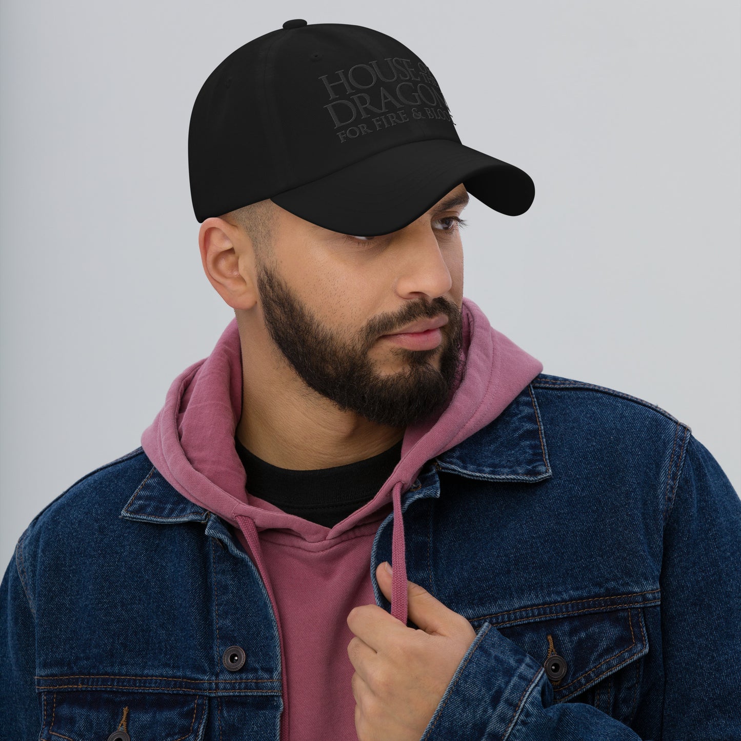 House of the Dragon Embroidered Dad Hat For Fire & Blood