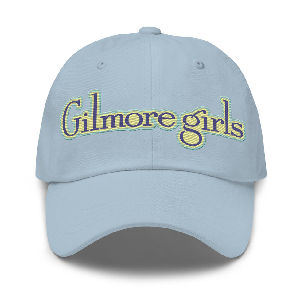 Gilmore Girls Logo Dad Hat Aqua Triblend