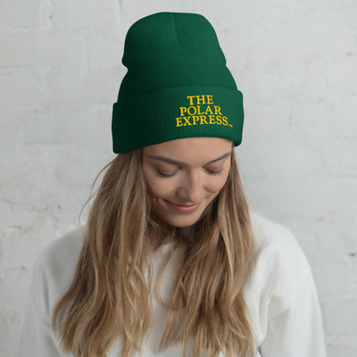 The Polar Express Logo Embroidered Beanie