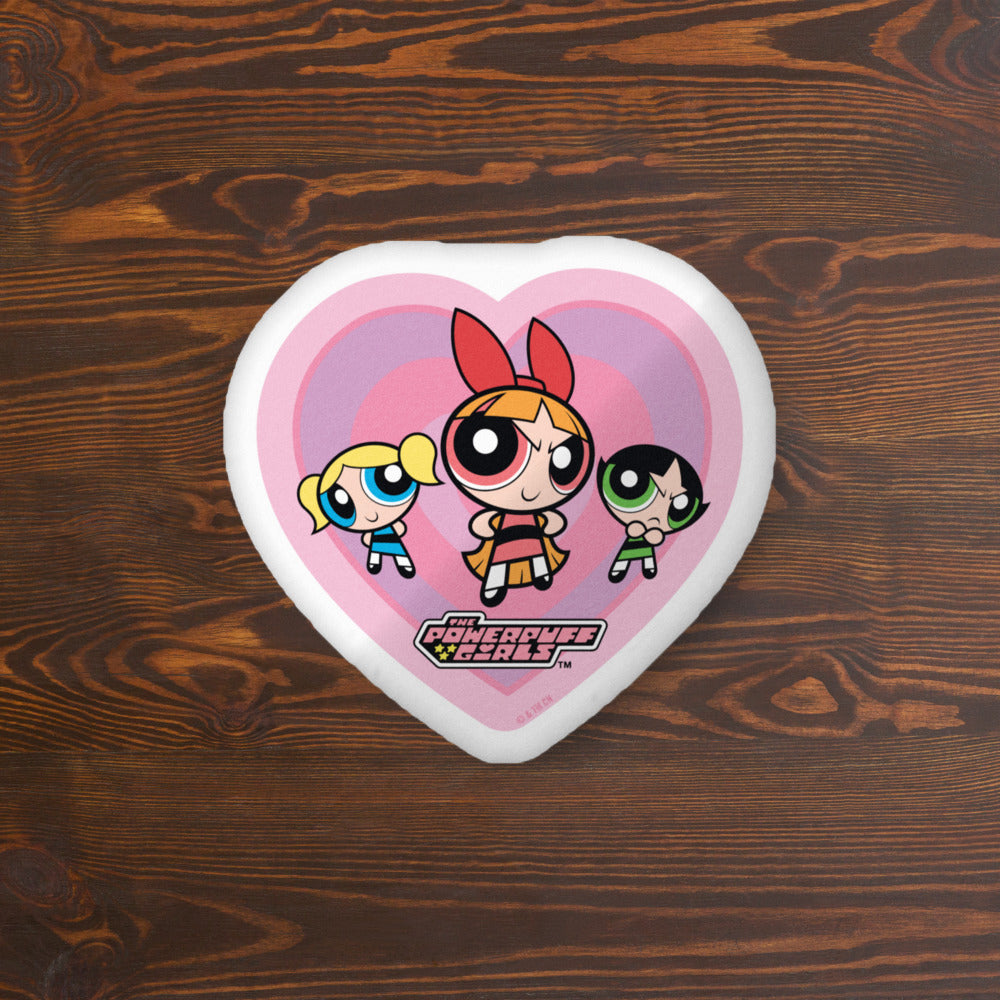 The Powerpuff Girls Heart Pillow