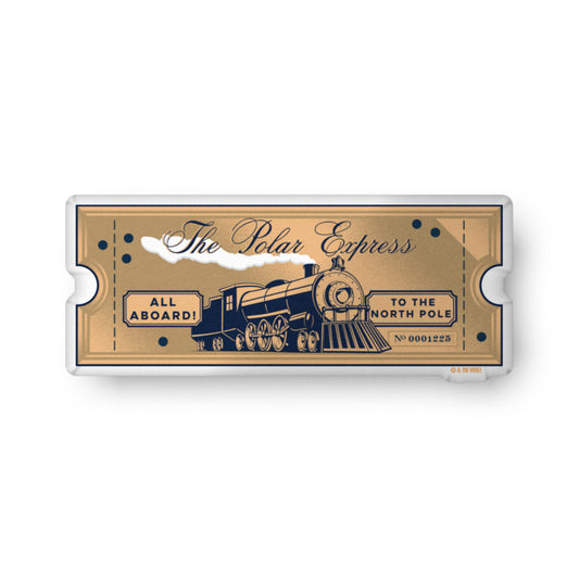 The Polar Express Ticket Pillow